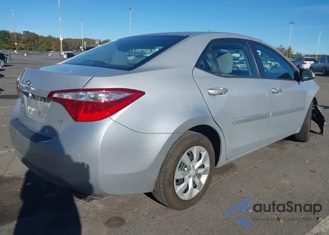 2014 Toyota Corolla Le из США, поврежденный, VIN 2T1BURHE7EC161525